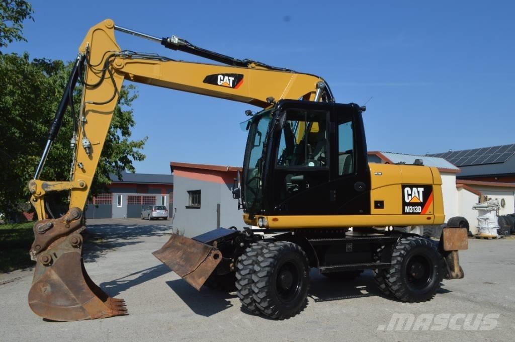 CAT M 313 D Hjulgrävare