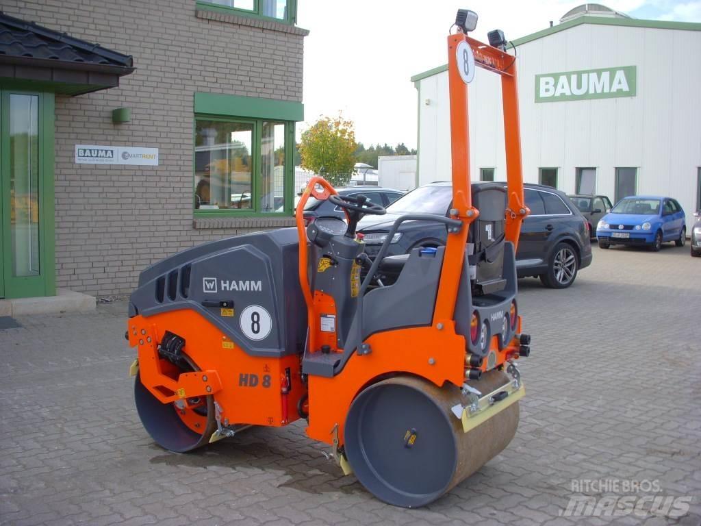 Hamm HD 8 VV Tvåvalsvältar