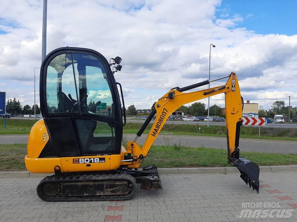 JCB 8018 CTS Minigrävare < 7t