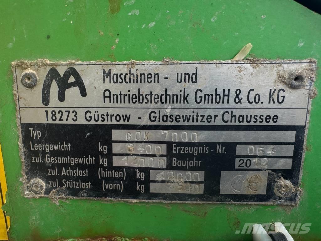 Gustrower GDK 7000 Mineralgödselspridare