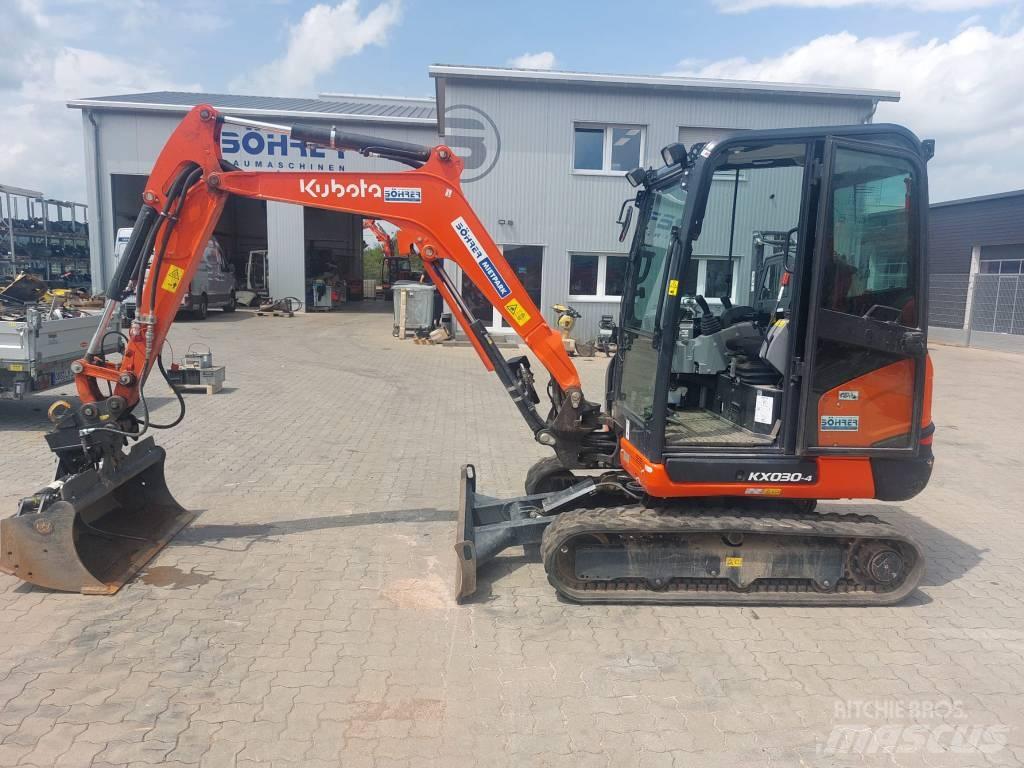 Kubota KX 030-4 Minigrävare < 7t