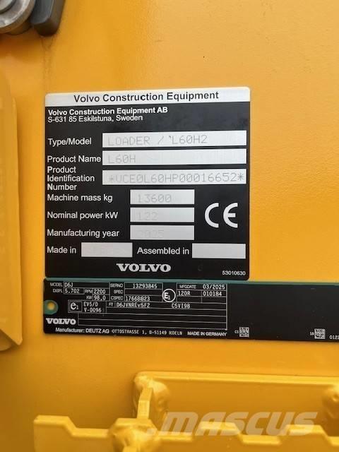 Volvo L 60 H Hjullastare