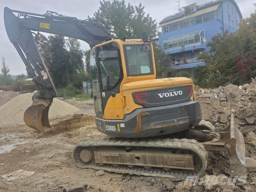 Volvo ECR 88 D Midigrävmaskiner 7t - 12t