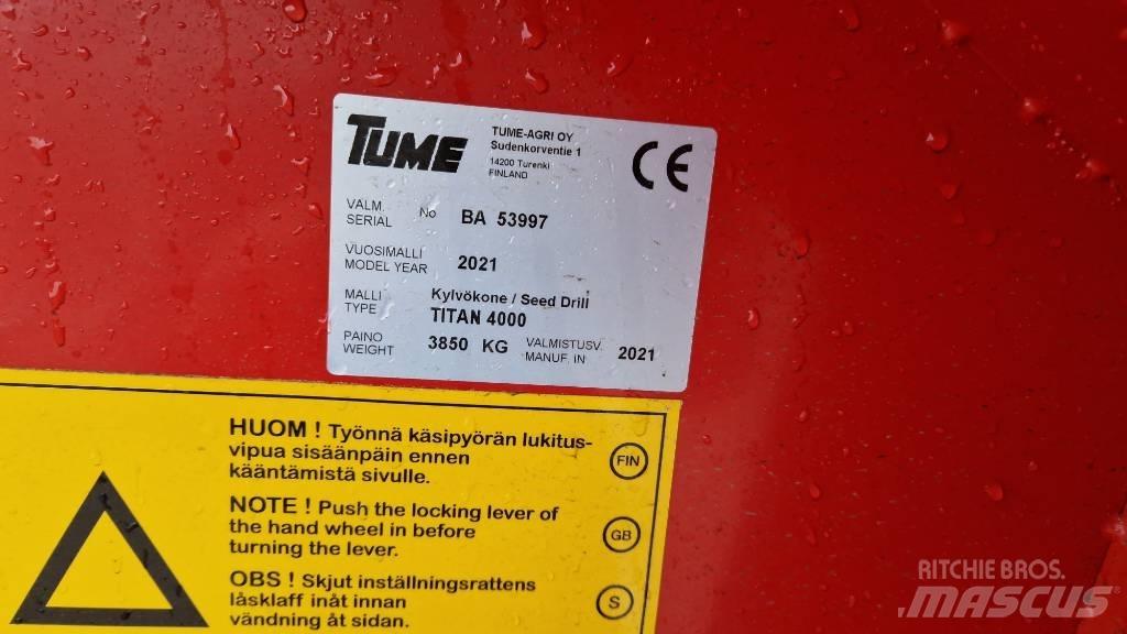 Tume Titan 4000 Kombisåmaskiner