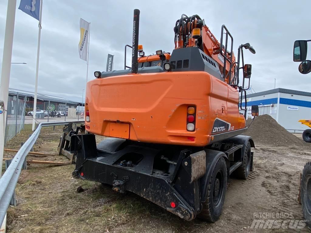 Doosan DX170W-5 Hjulgrävare