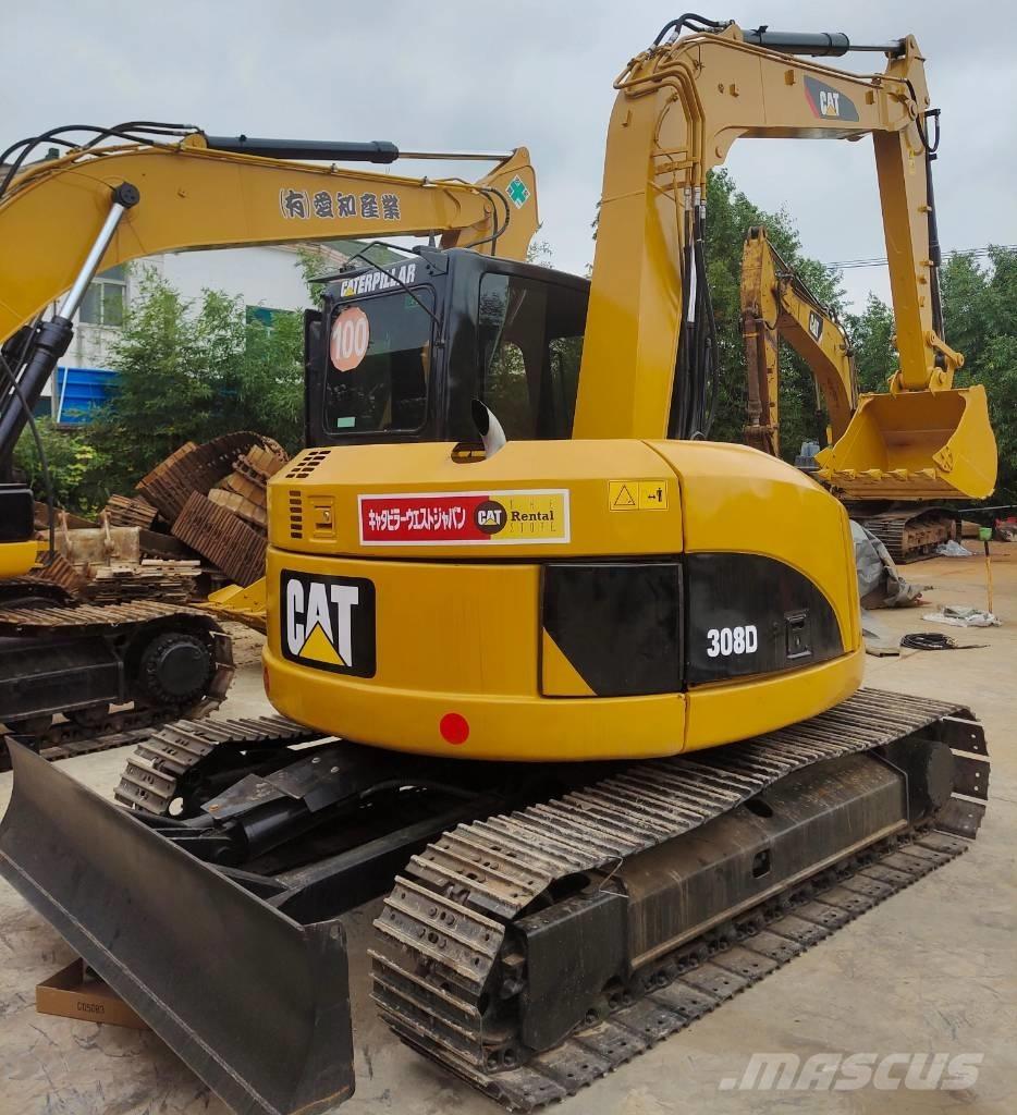 CAT 308 D Midigrävmaskiner 7t - 12t