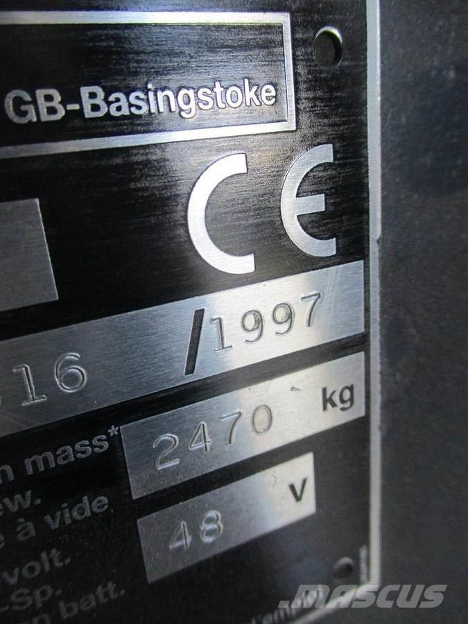 Linde E 16C Elmotviktstruckar