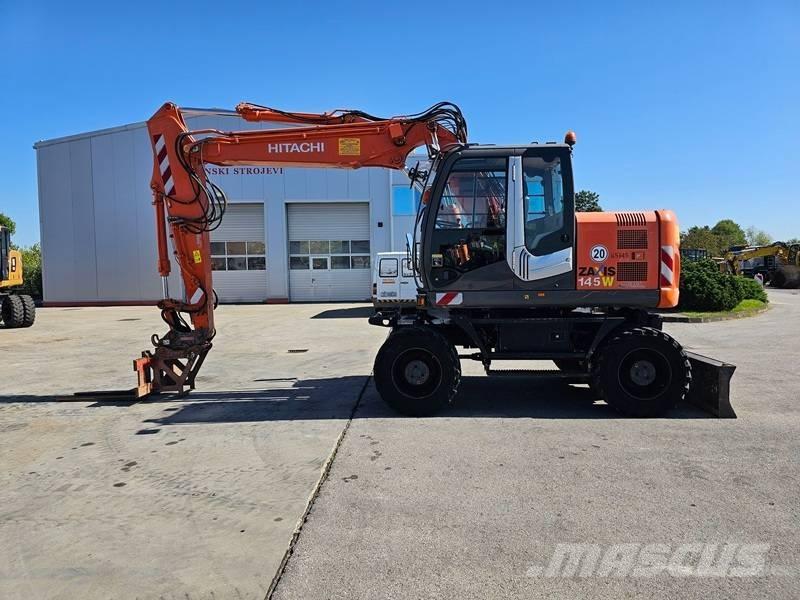 Hitachi ZX 145 W-3 Hjulgrävare