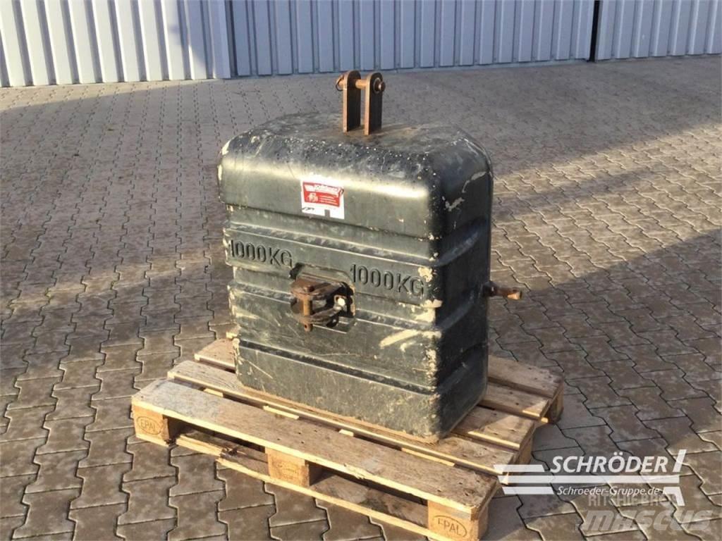  1000 KG Övriga traktortillbehör