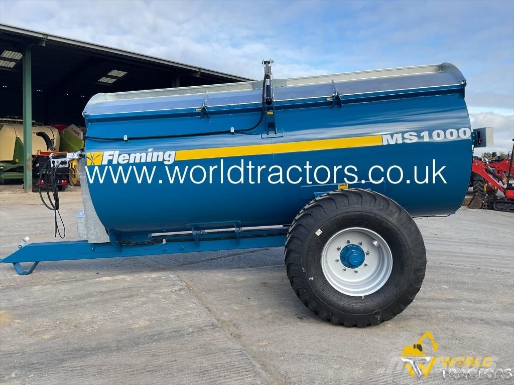 Fleming MS 1000 Fast- och kletgödselspridare