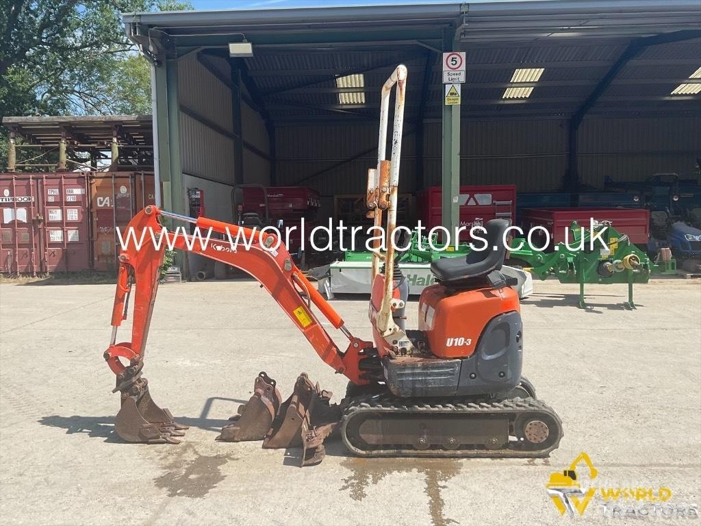 Kubota U 10-3 Minigrävare < 7t