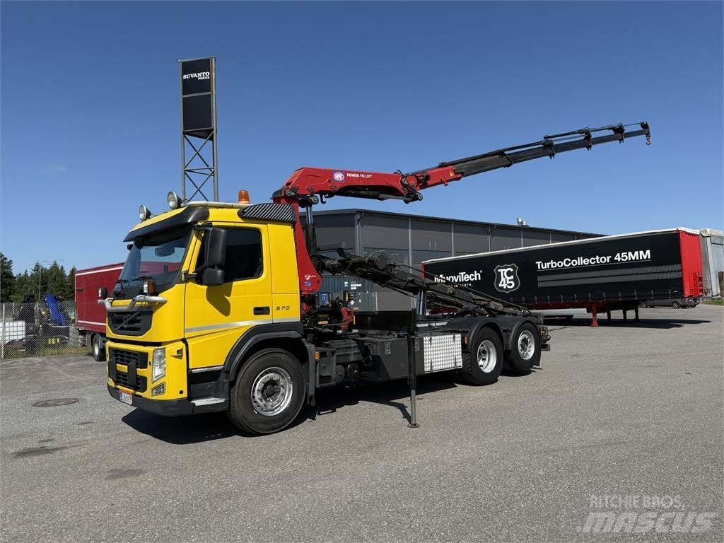 Volvo FM 370 6X2 Kranbilar