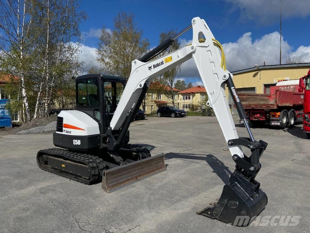 Bobcat E 50z Minigrävare < 7t