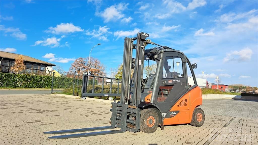 Linde H25T-02 Gasolmotviktstruckar