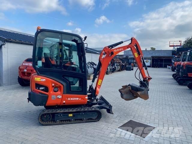 Kubota KX 019-4 Minigrävare < 7t