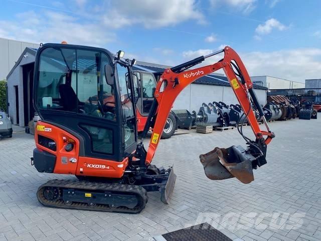 Kubota KX 019-4 Minigrävare < 7t