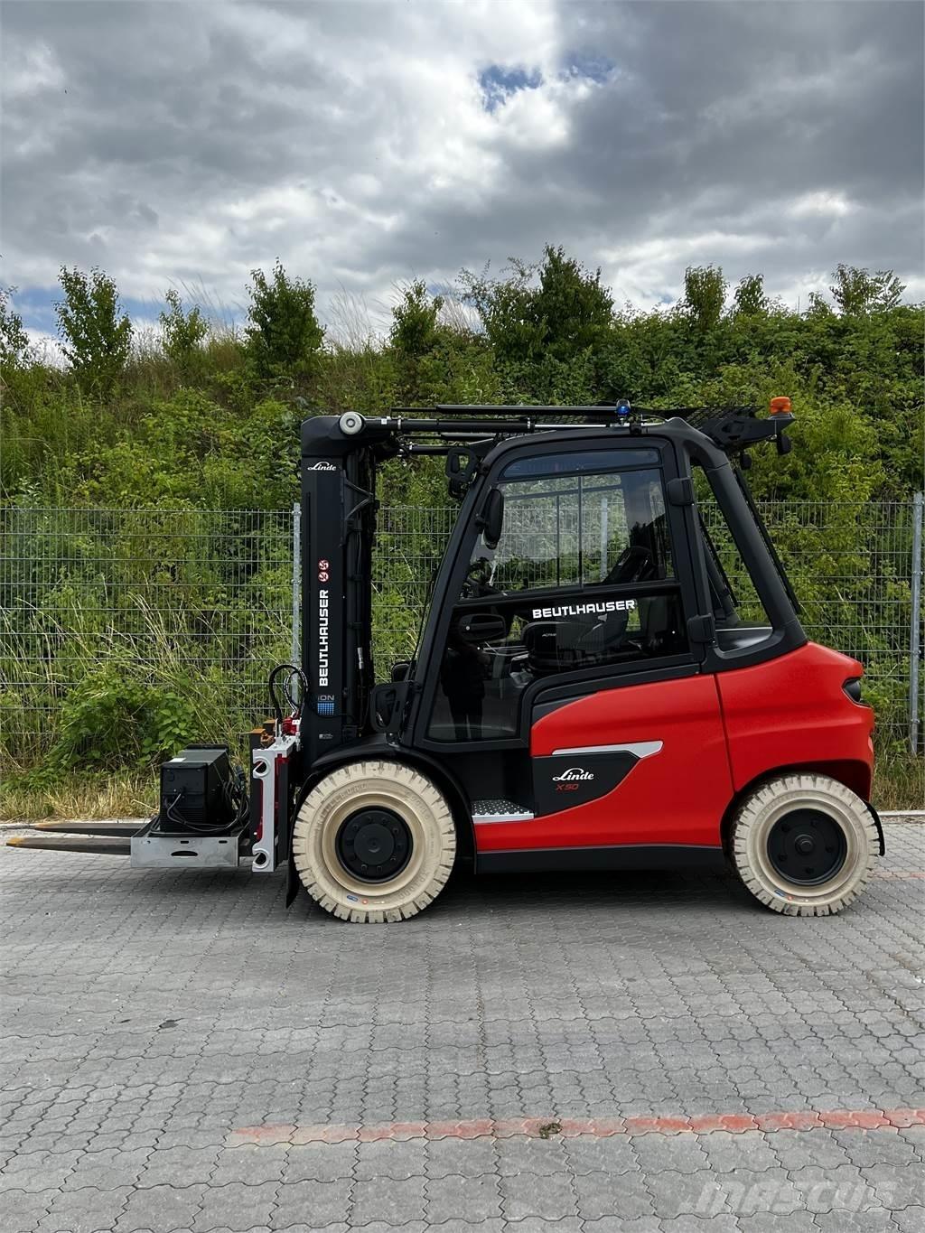 Linde X50 Elmotviktstruckar