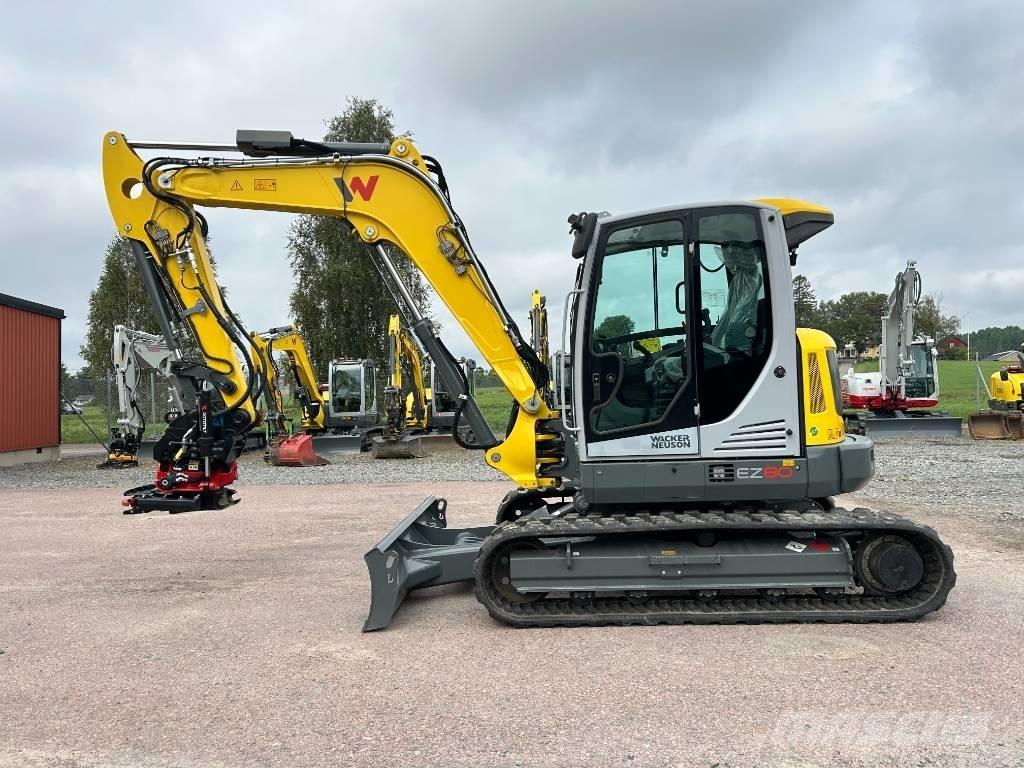Wacker Neuson EZ80 Midigrävmaskiner 7t - 12t