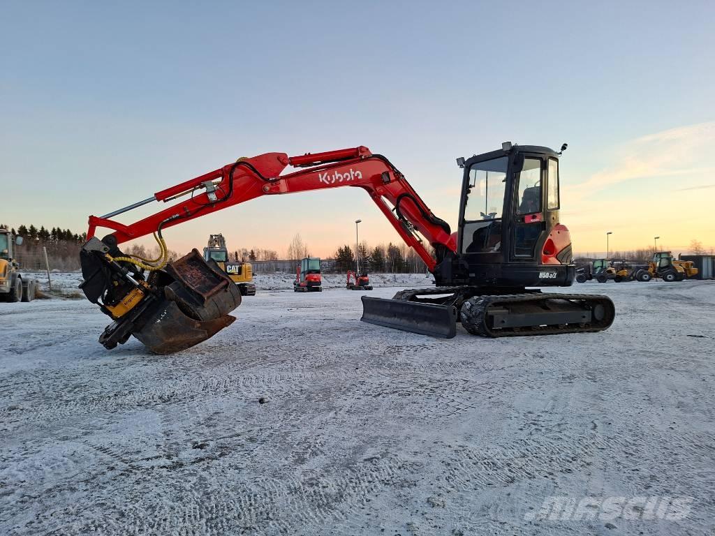 Kubota U50-3A Minigrävare < 7t