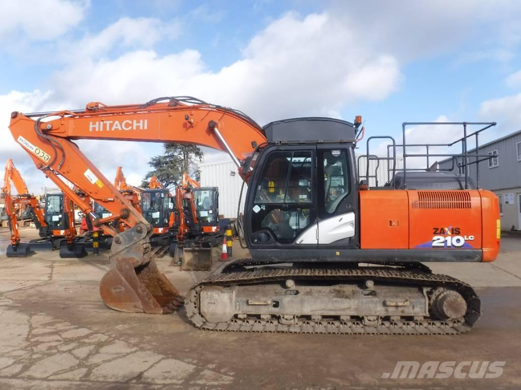 Hitachi ZX 210 LC-6 Bandgrävare
