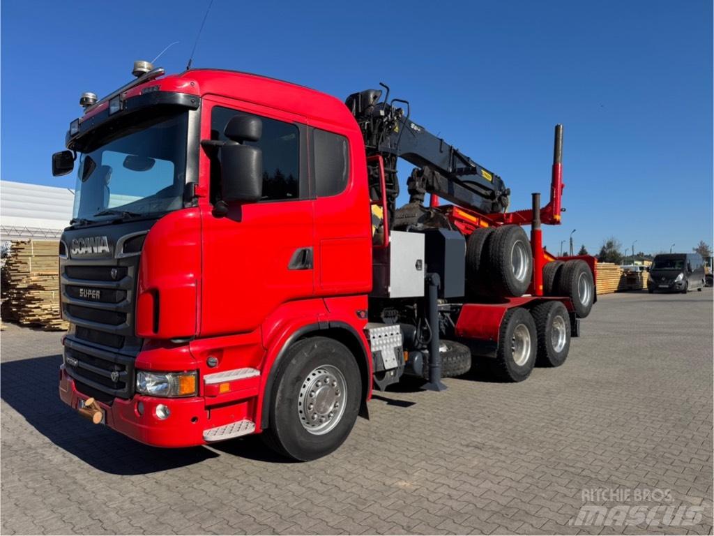 Scania R 560 Timmerbilar