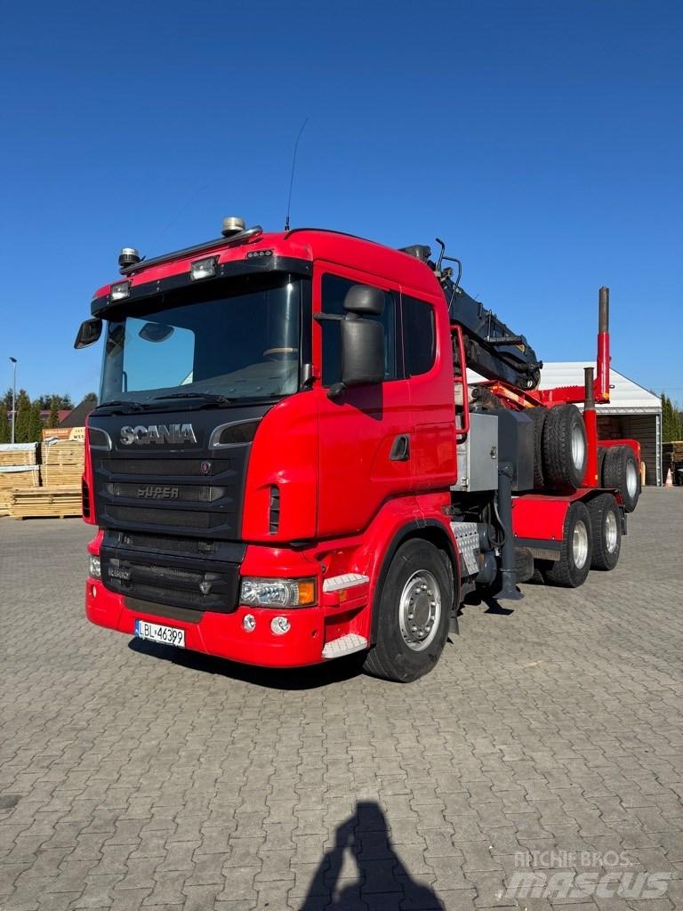 Scania R 560 Timmerbilar