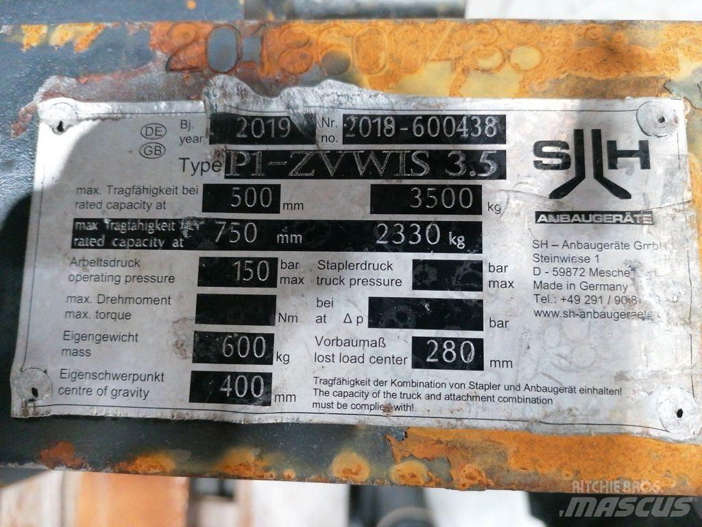 Linde ZVWS3.5 Gafflar