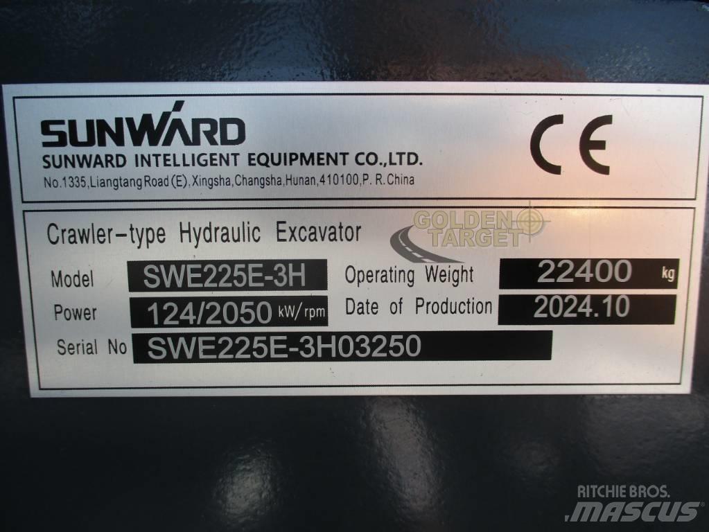 Sunward SWE 225E-3H Bandgrävare