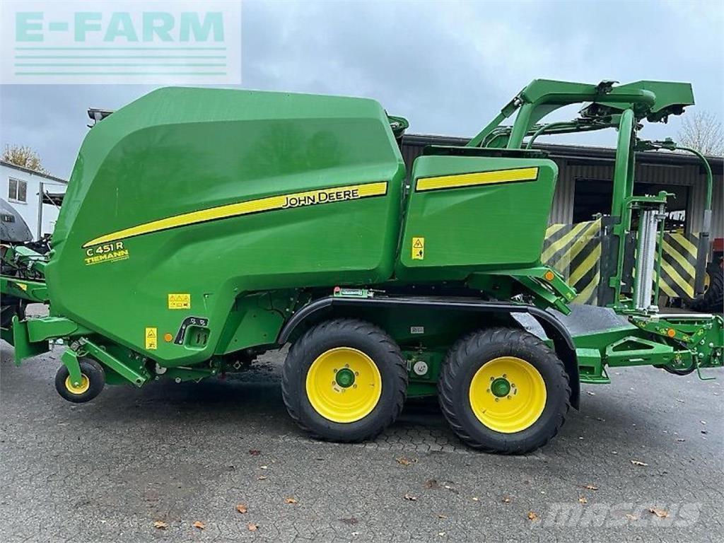 John Deere c451r Fyrkantspressar