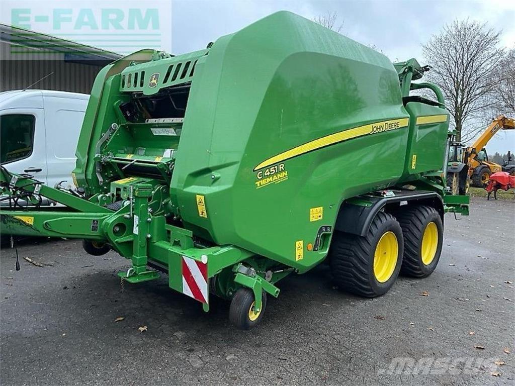 John Deere c451r Fyrkantspressar