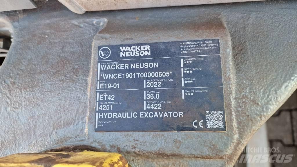 Wacker Neuson ET42 Bandgrävare