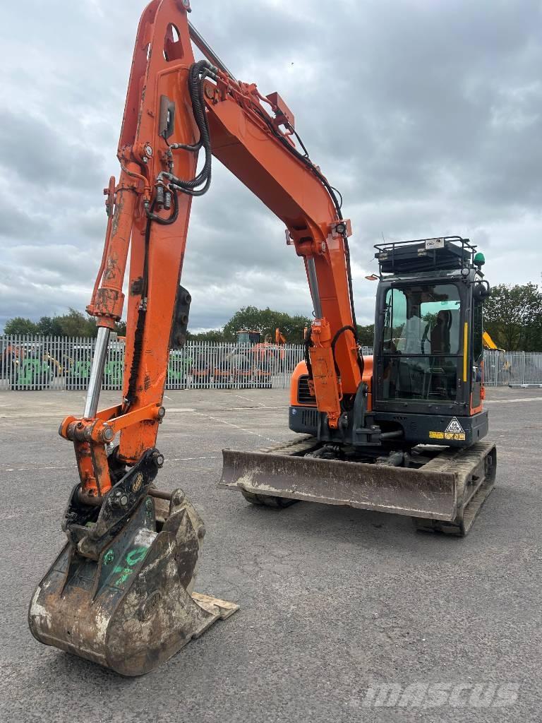 Doosan DX 85 R-3 Midigrävmaskiner 7t - 12t