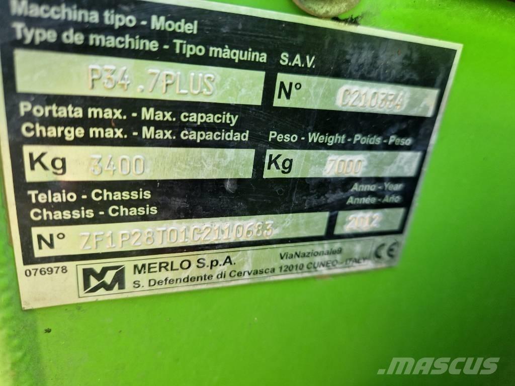 Merlo P 34.7 Plus Teleskoplastare