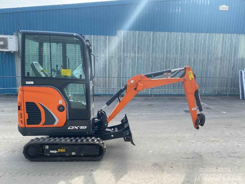 Doosan DX 19 Minigrävare < 7t