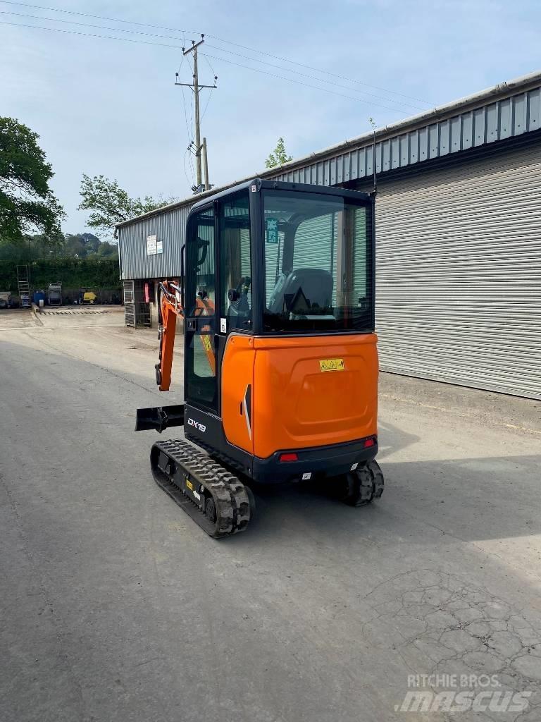 Doosan DX 19 Minigrävare < 7t