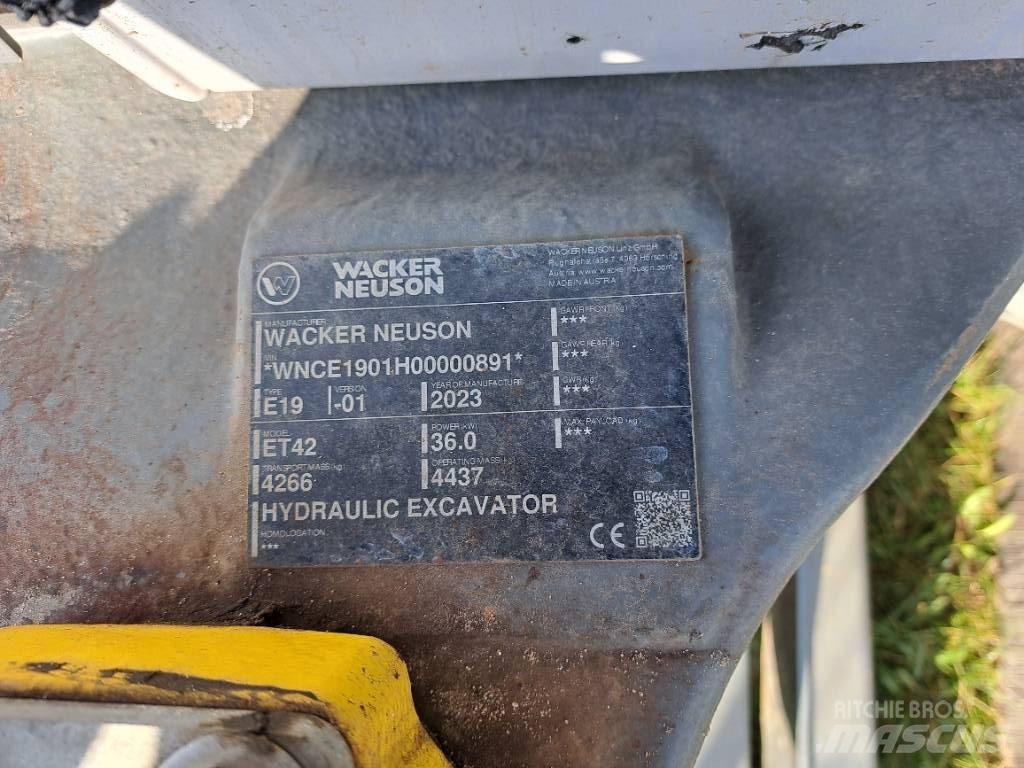 Wacker Neuson ET42 Bandgrävare