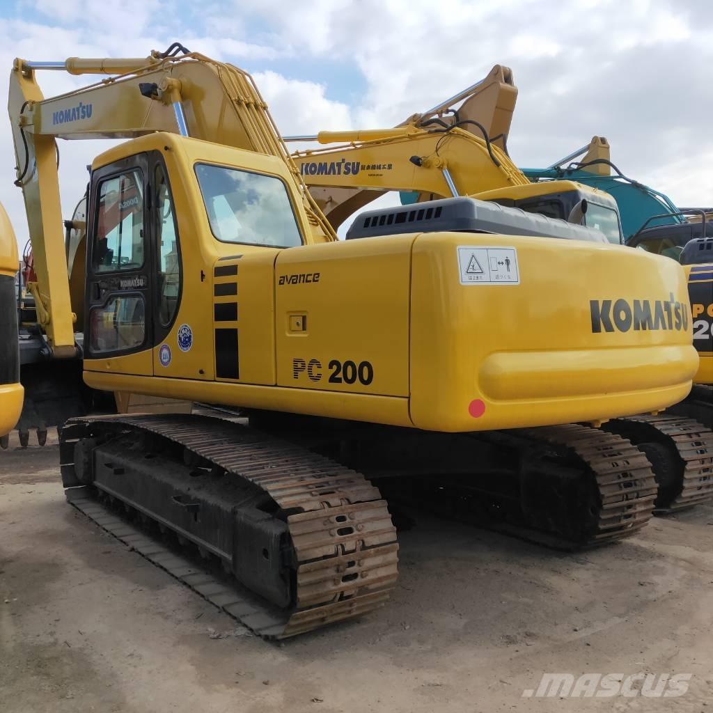 Komatsu PC200-6 Bandgrävare