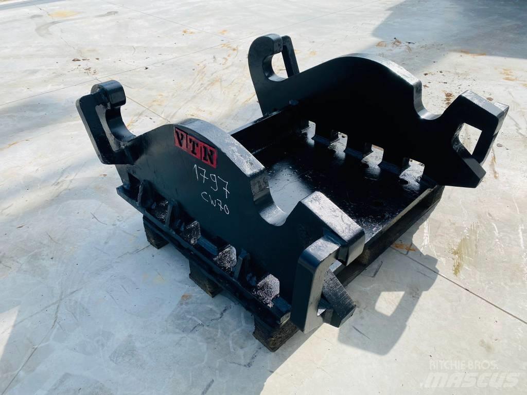 Verachtert cw70 Redskapsfäste/ adaptrar
