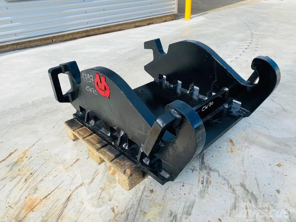 Verachtert cw70 Redskapsfäste/ adaptrar