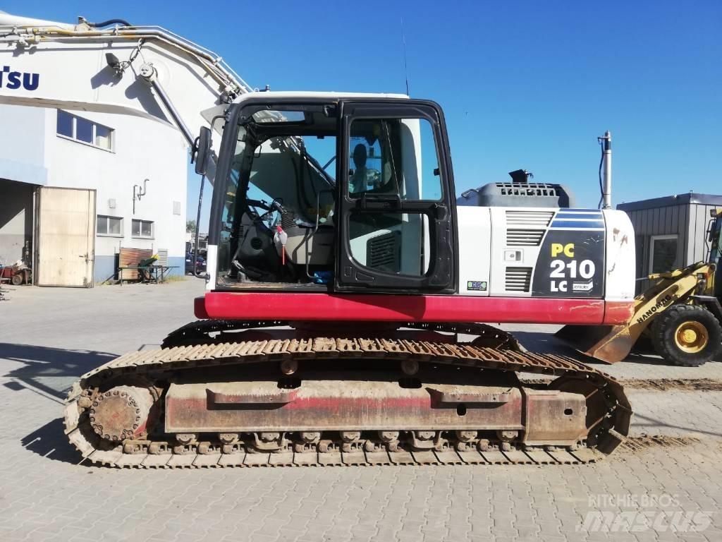 Komatsu PC 210-8 Bandgrävare