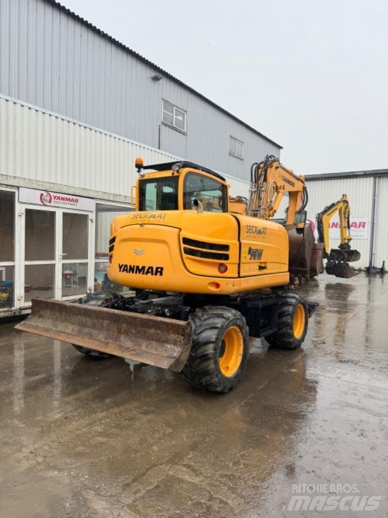 Yanmar B95W (40496) Hjulgrävare