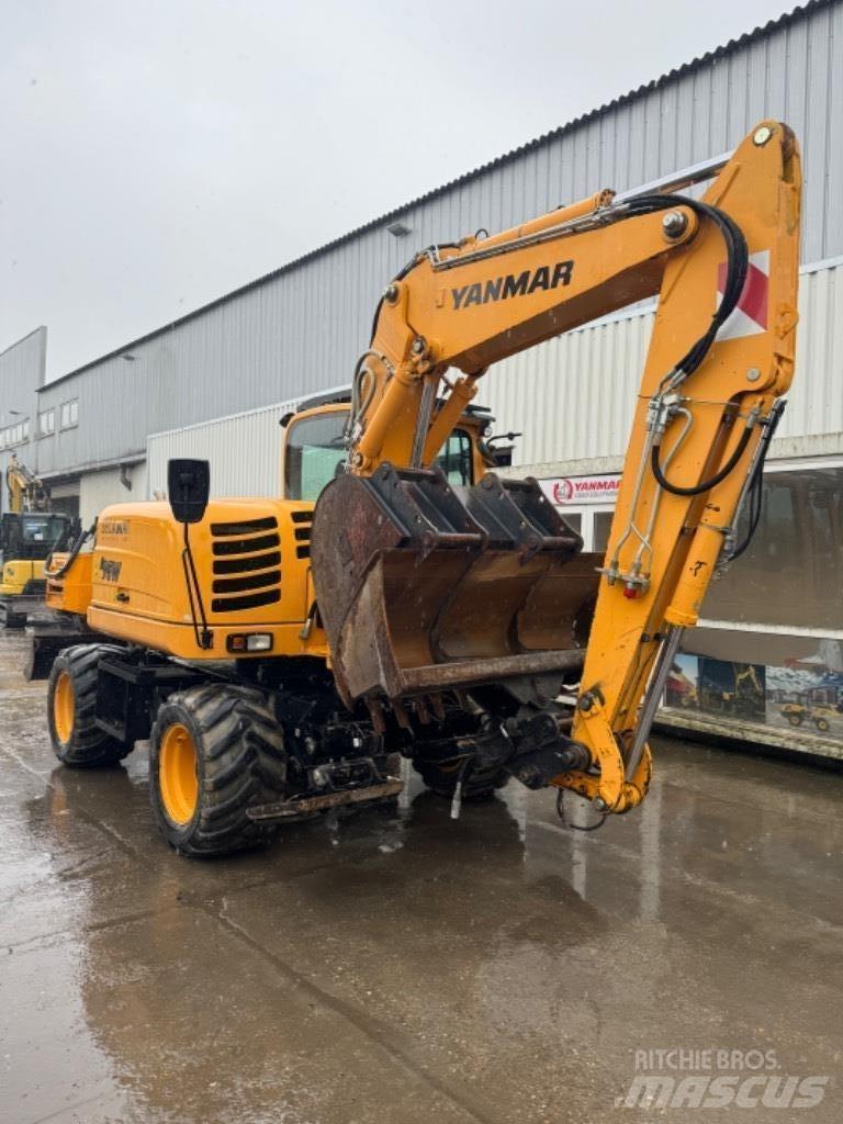 Yanmar B95W (40496) Hjulgrävare
