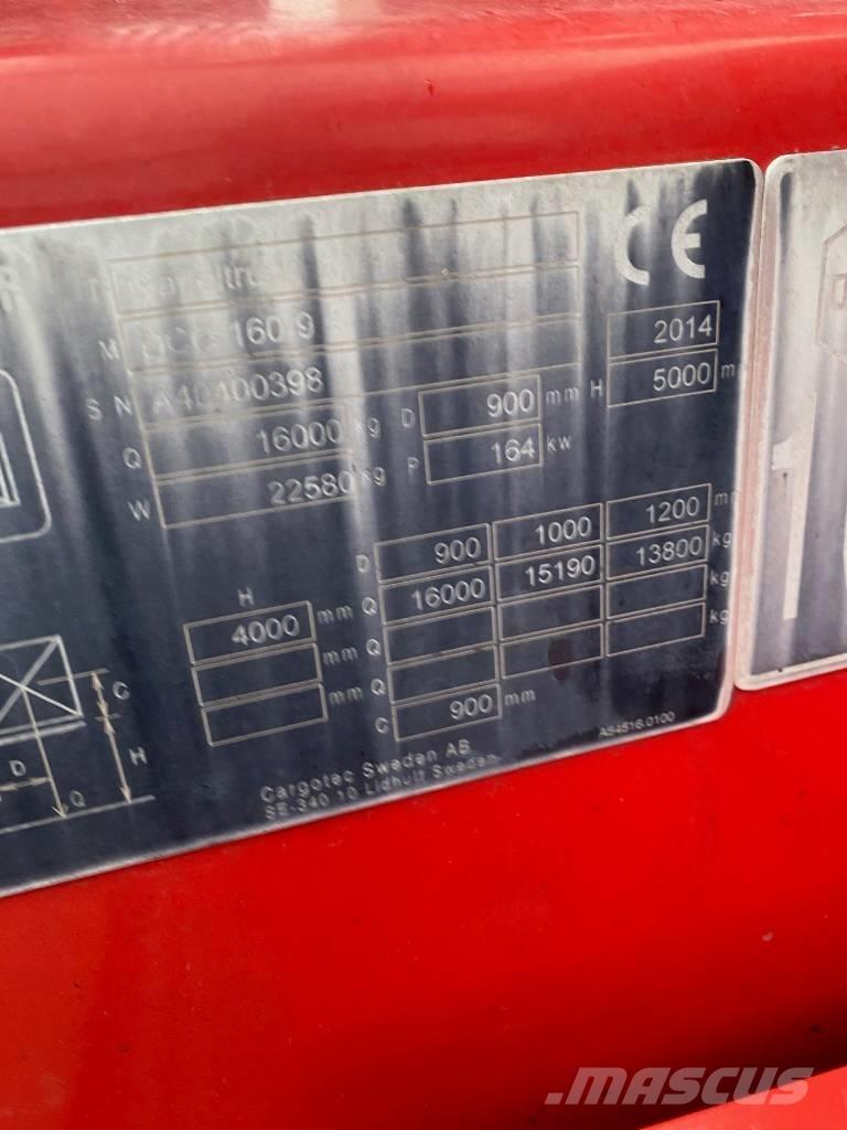 Kalmar DCG 160-9 Dieselmotviktstruckar