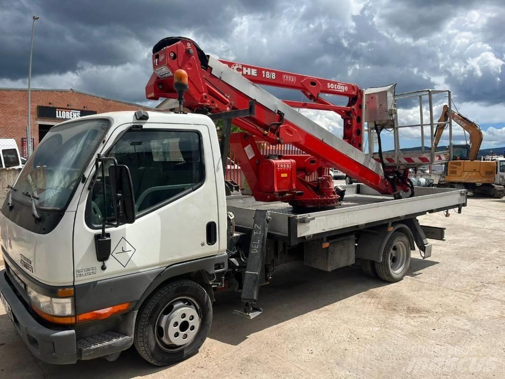 Mitsubishi Canter Lastväxlare/Krokbilar