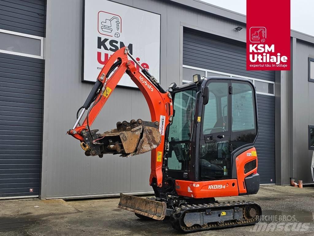 Kubota KX 019-4 Minigrävare < 7t