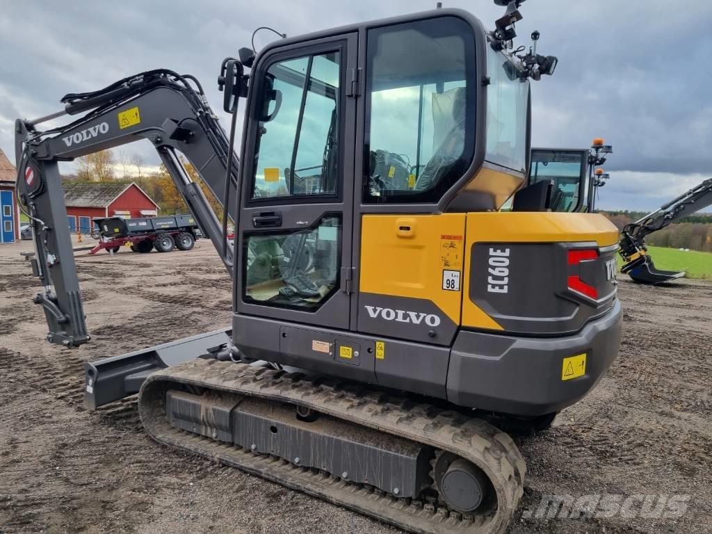 Volvo EC60E Minigrävare < 7t