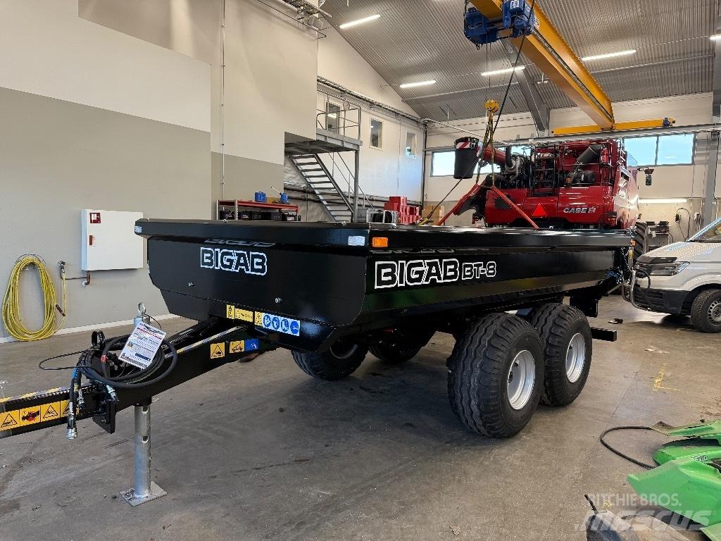 Bigab BT 8 HARDOX Dumperkärror