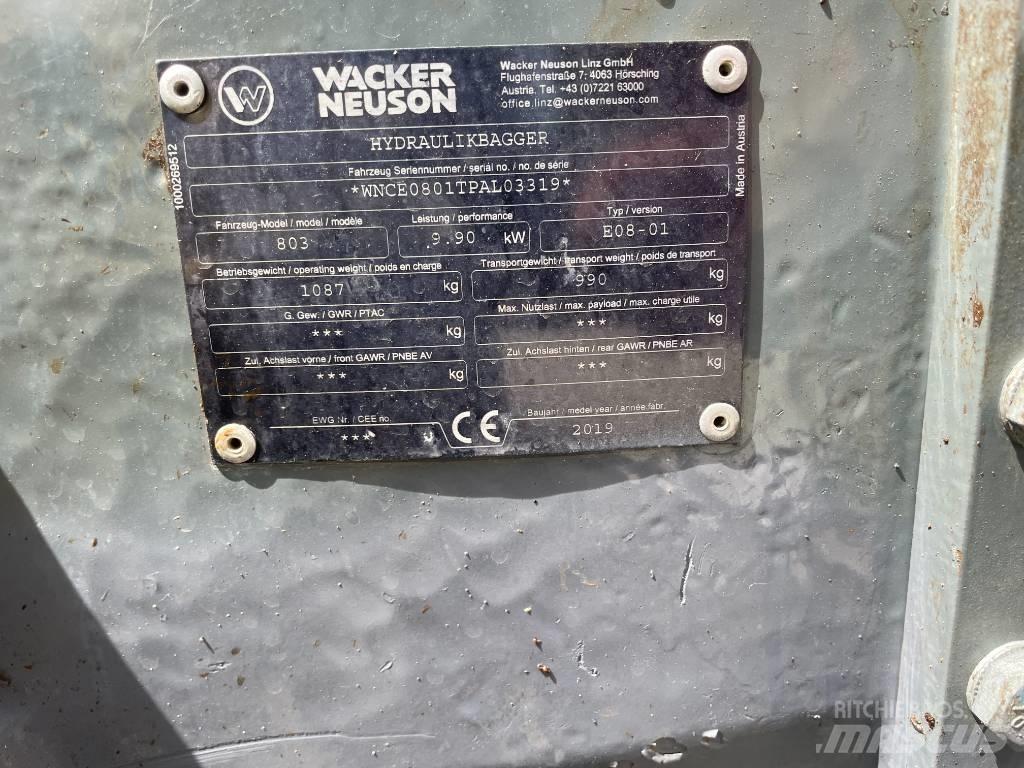 Wacker Neuson 803 Minigrävare < 7t