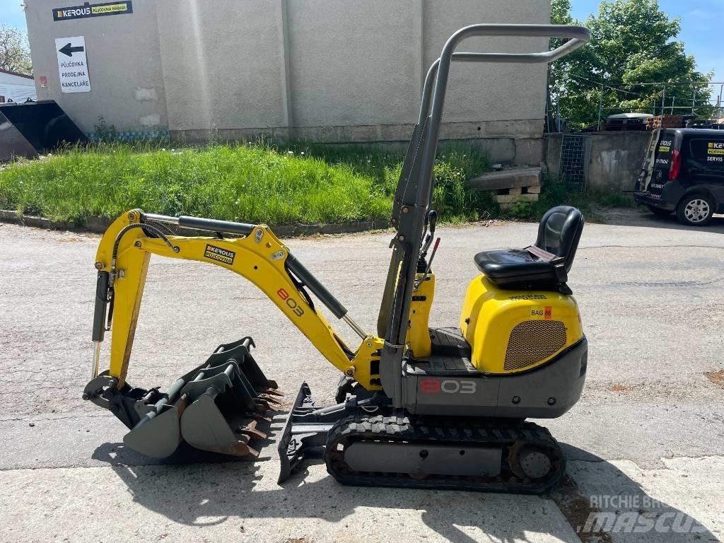 Wacker Neuson 803 Minigrävare < 7t