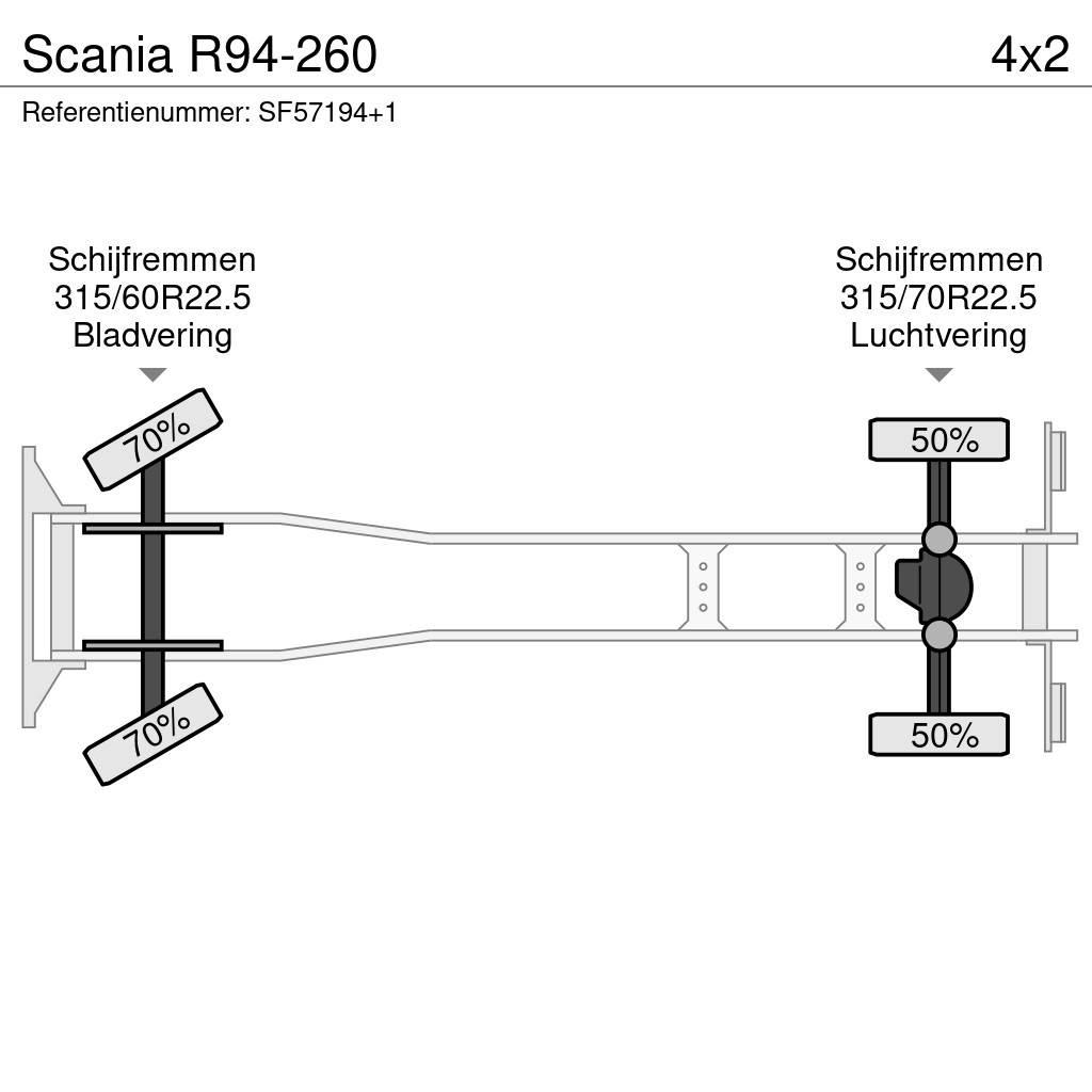 Scania R94-260 Kapellbil